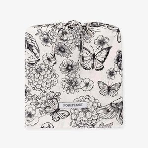 POSH PEANUT JUNIE CRIB SHEET